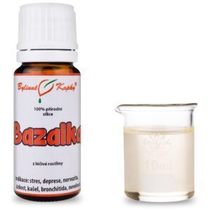 Obrázok produktu Bazalka 100 % prírodná silica 10 ml