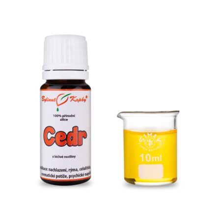 Cédrové drevo 100 % prírodná silica 10 ml