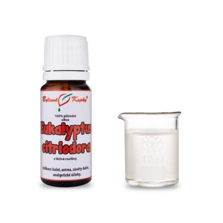 Eucalyptus citriodora 100 % prírodná silica 10 ml