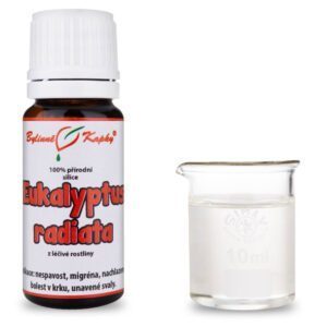 Obrázok produktu Eucalyptus radiata 100 % prírodná silica 10 ml