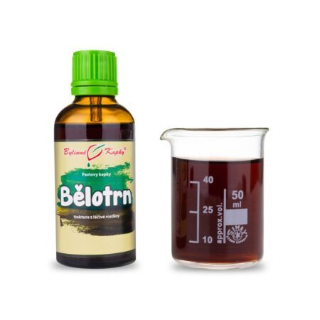 Ježibaba guľatohlavá kvapky