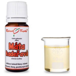 Obrázok produktu Mäta kučeravá 100 % prírodná silica 10 ml