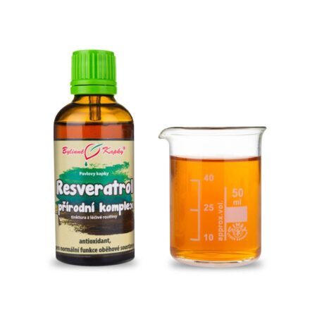 Resveratrol 2 - prírodný komplex - tinktúra 50 ml